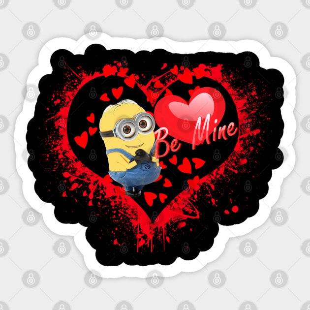 Happy Valentines day - Be Mine! Sticker by DanielJones